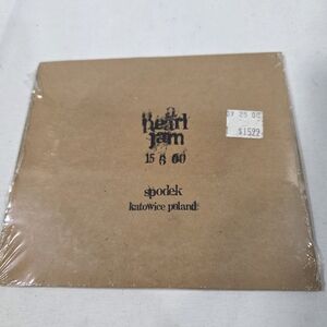 Pearl Jam 15 6 00 Spodek Katowice Poland Sealed CD